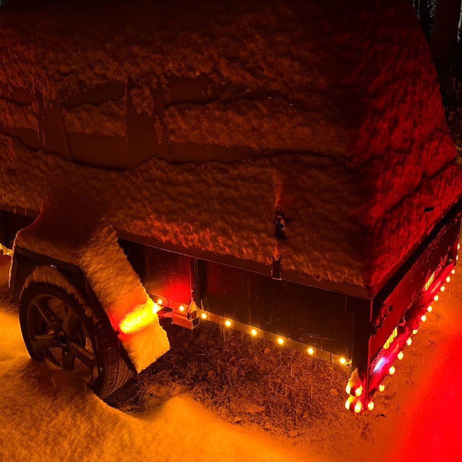 Äärivalo, LED Keltainen, Valkoinen, Punainen